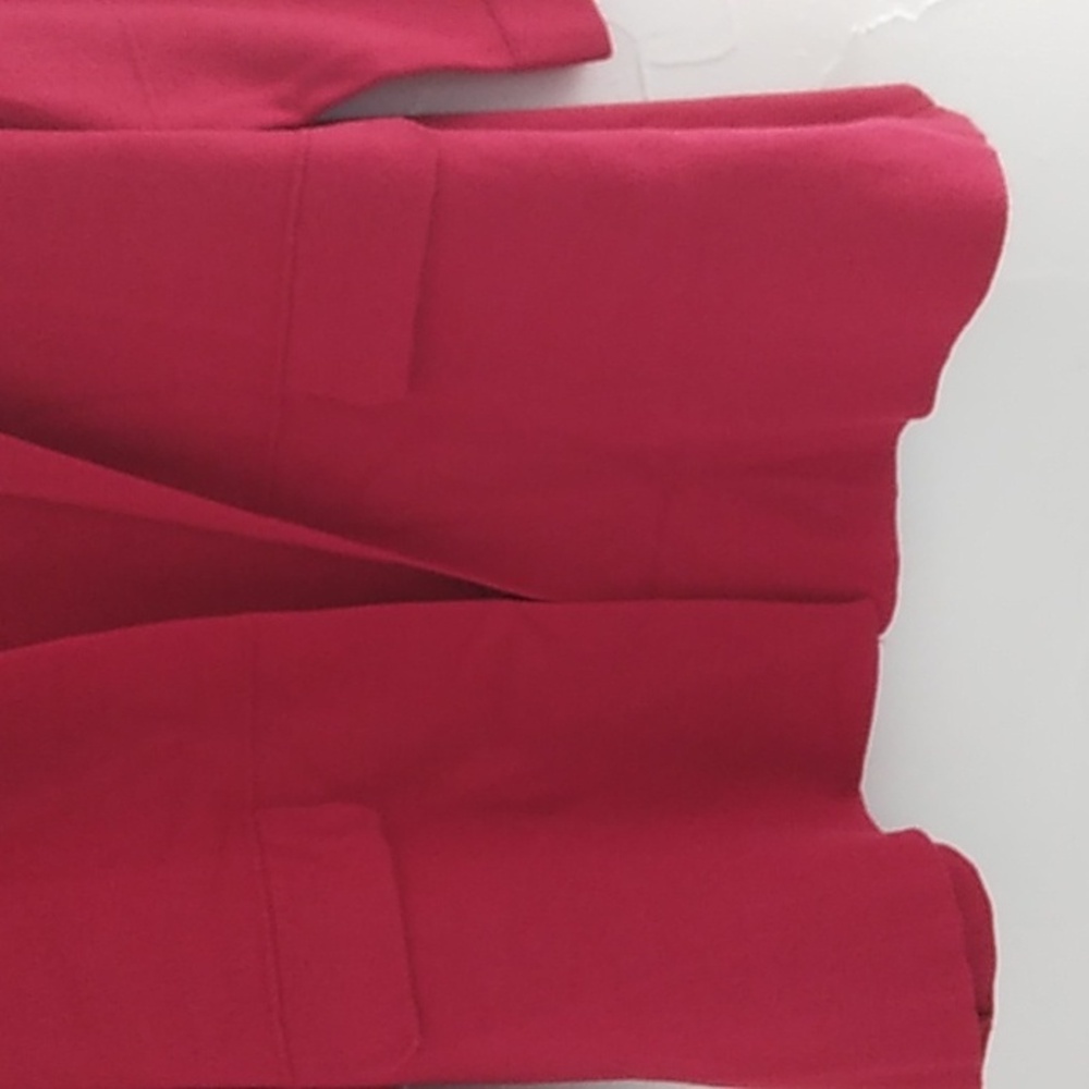 Rafaella  Women's 3X‎ Deep Red Open Front Knit Sweater Cardigan Tight Kni… - Picture 3 of 7